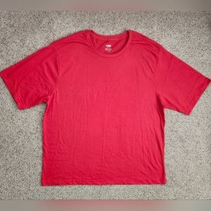 LCKR Men's Basic Red Short Sleeve Tee